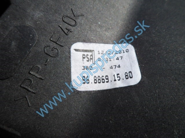 rýchlostná páka na citroen c4 1,6hdi, kulisa, 9688691580
